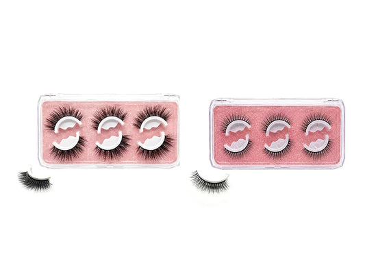 🥳 Kaufe eins, bekomme eins gratis ! 👁️✨ Wiederverwendbare selbstklebende Wimpern. Kein Kleber erforderlich, einfach aufdrücken. Mehrfach nutzbar & leicht abzunehmen 💕🌸
